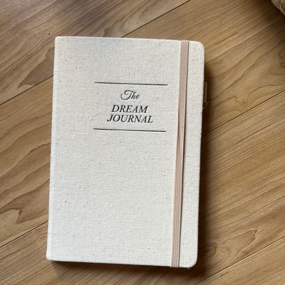 Cream Office Notebooks with Elastic Closures